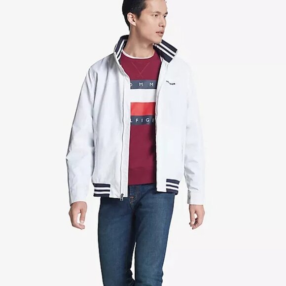 MEN'S TOMMY HILFIGER REGATTA YACHT JACKET WINDBREAKER water resistant - Picture 2 of 10